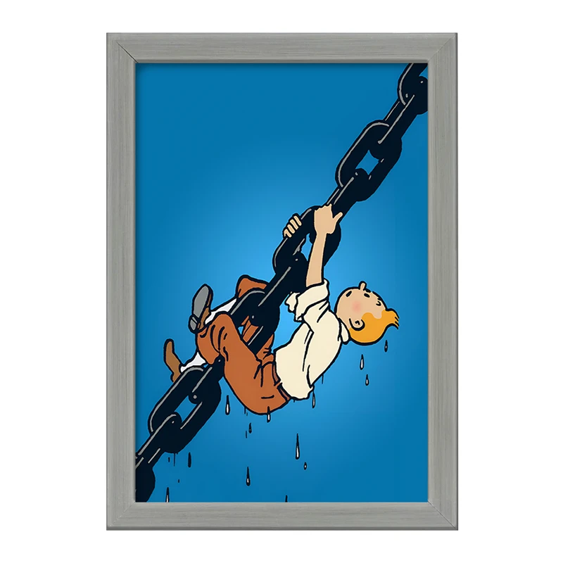 تابلو خندالو طرح تن تن (Tintin) کد F10333