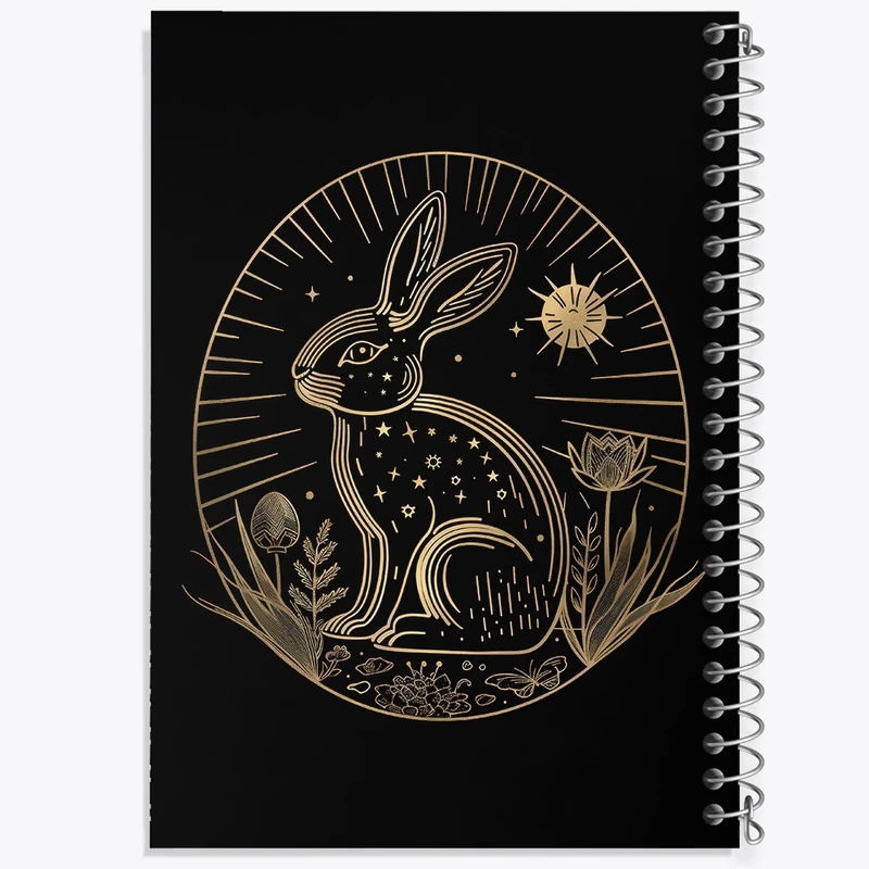 دفتر لیست خرید 50 برگ خندالو طرح خرگوش مینیمال کد F3099