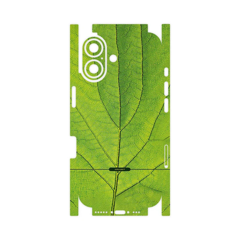برچسب پوششی ماهوت مدل Leaf_Texture-FullSkin مناسب برای گوشی موبایل اپل iPhone 17