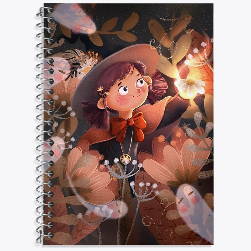 دفتر نت موسیقی 50 برگ خندالو طرح دختر ماجراجو کد N6155