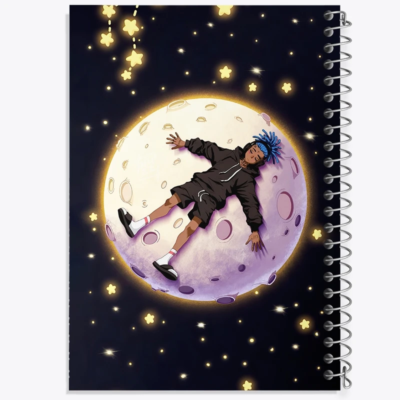 دفتر شطرنجی 50 برگ خندالو طرح خواننده ی رپ  کد F4556