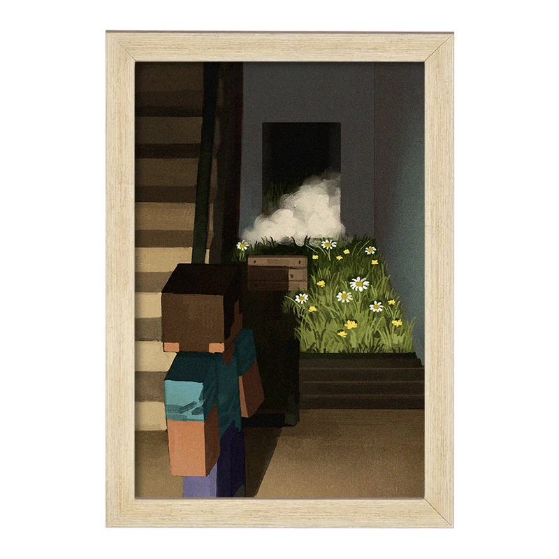 تابلو خندالو طرح ماینکرافت (Minecraft) کد F14062