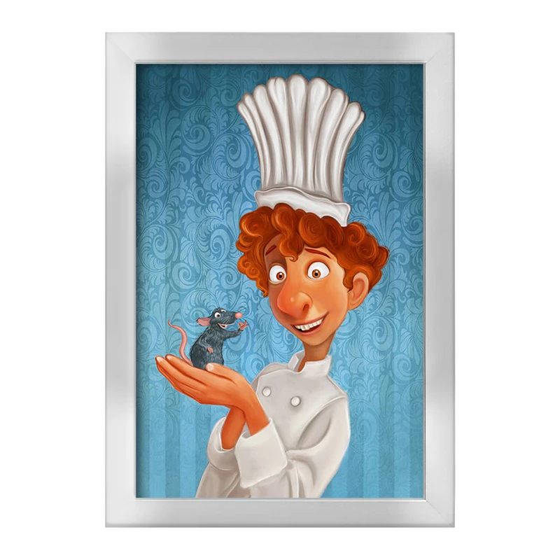 تابلو خندالو طرح انیمیشن موش سرآشپز کد F2030