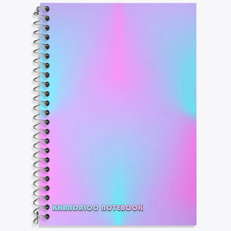 دفتر نت موسیقی 50 برگ خندالو طرح مدرن فانتزی کد N6004