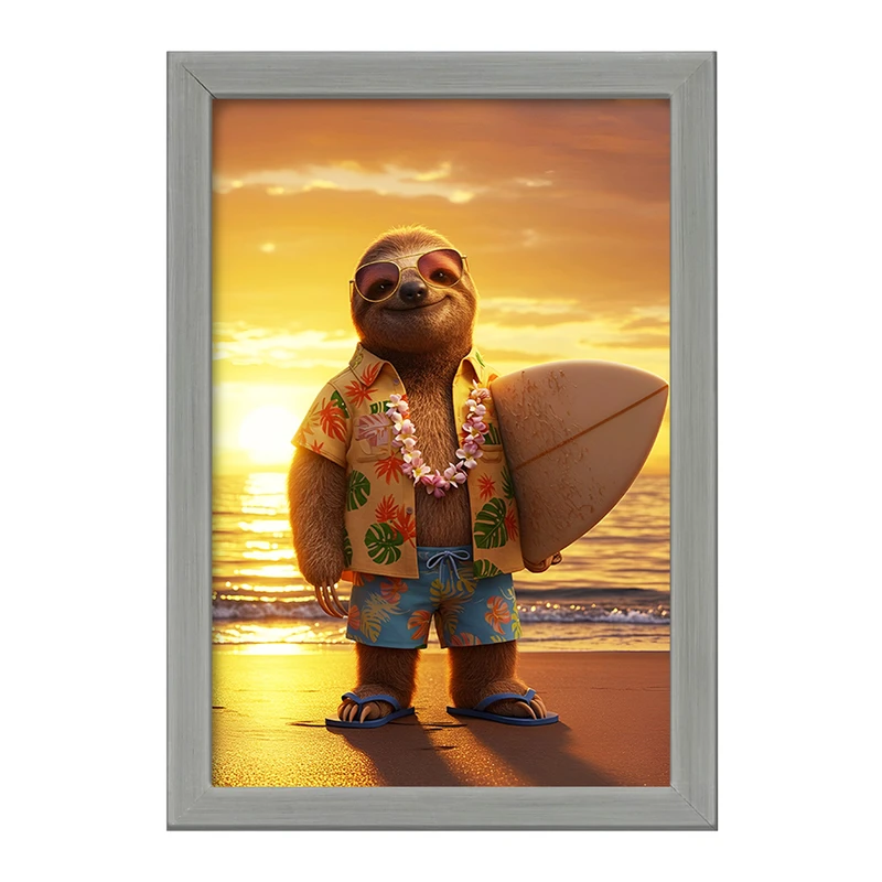 تابلو خندالو طرح تنبل بامزه کد F13695