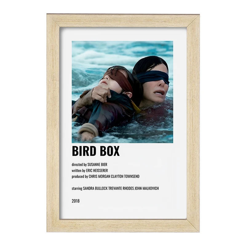 تابلو خندالو طرح جعبه پرنده (Bird Box) کد F13288