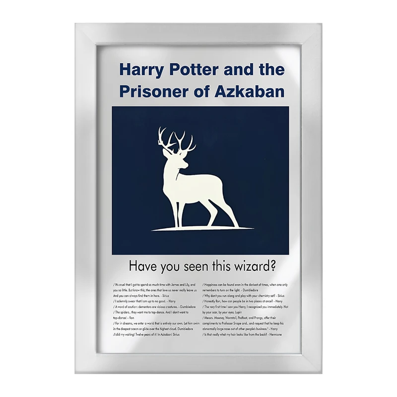 تابلو خندالو طرح هری پاتر (Harry Potter) کد F13817