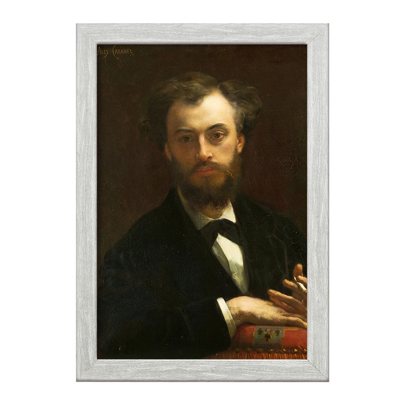 تابلو خندالو طرح پرتره پیر الکساندر کابانل  کد F12199