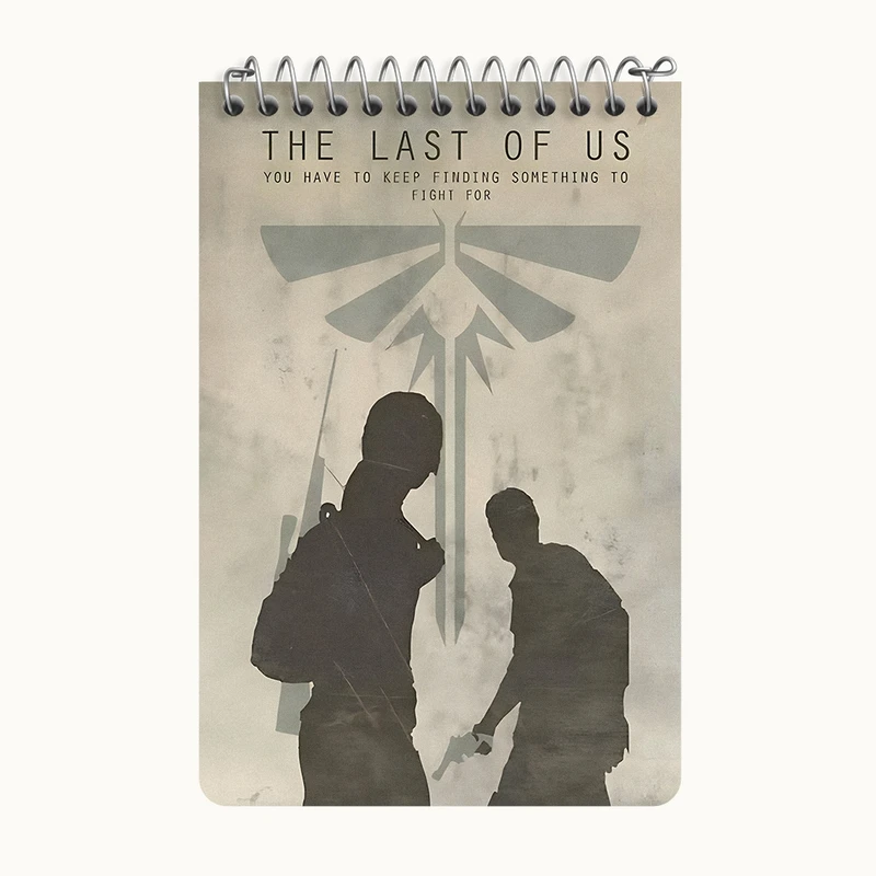 دفتر یادداشت 50 برگ خندالو طرح آخرین بازمانده از ما (The Last Of Us) کد F13585