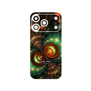 MAHOOT Mathematical Geometric Shape 3 Cover Sticker for Apple iPhone 17 Pro