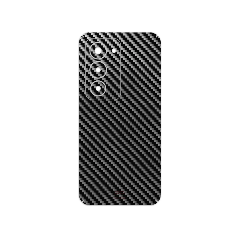 برچسب پوششی ماهوت مدل Glossy-Silver-Fiber مناسب برای گوشی موبایل شیائومی Redmi 15 4G