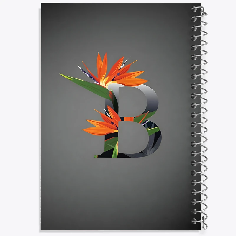 دفتر مشق 50 برگ خندالو طرح حرف B کد F4325