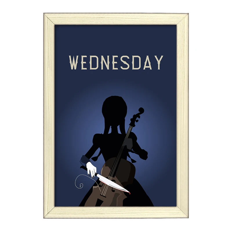 تابلو خندالو طرح ونزدی (Wednesday) کد F2468