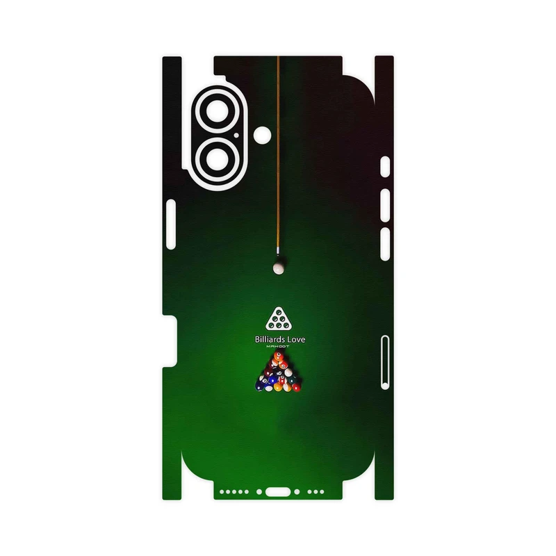 برچسب پوششی ماهوت مدل Pool Billiards Pro-FullSkin مناسب برای گوشی موبایل اپل iPhone 17
