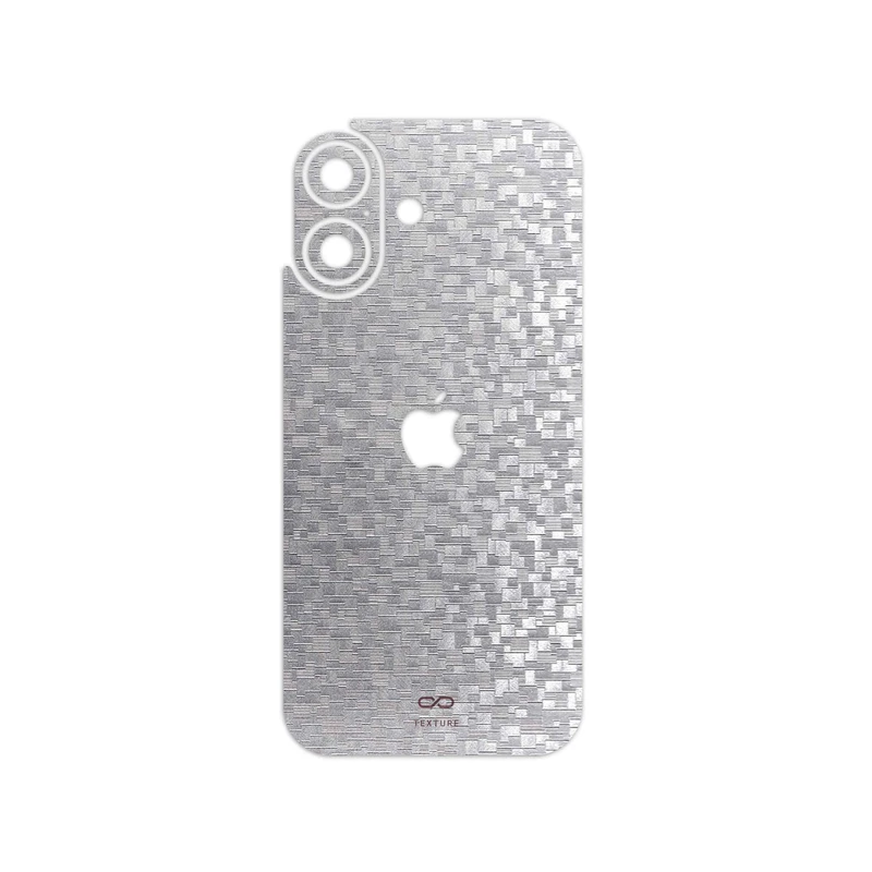 برچسب پوششی ماهوت مدل Silver-Silicon مناسب برای گوشی موبایل اپل iPhone 17
