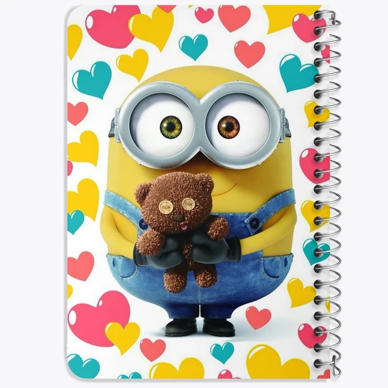دفتر یادداشت 50 برگ خندالو طرح مینیون Minions  کد 2441