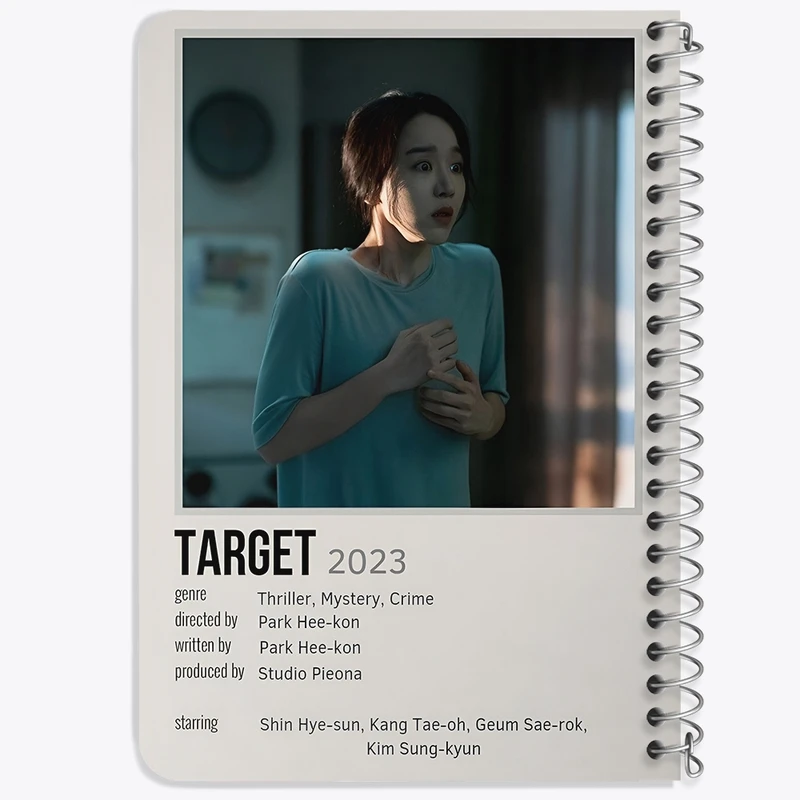 دفتر یادداشت 50 برگ خندالو طرح هدف (Target) کد F12955