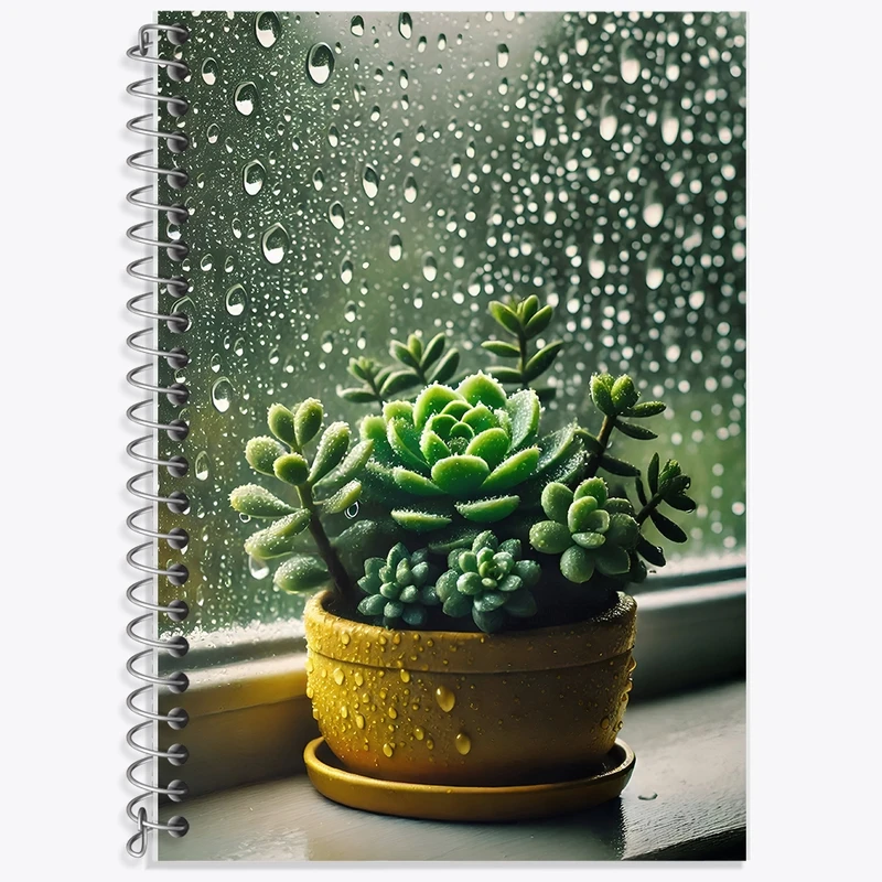 دفتر لغت 50 برگ خندالو طرح کاکتوس کد F10415