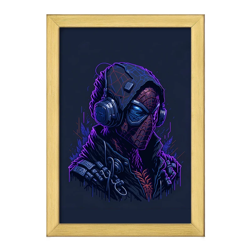 تابلو خندالو طرح مرد عنکبوتی (Spider Man) کد F2914