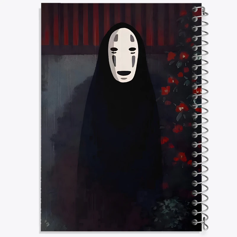 دفتر مشق 50 برگ خندالو طرح انیمه شهر اشباح (Spirited Away) کد F3475