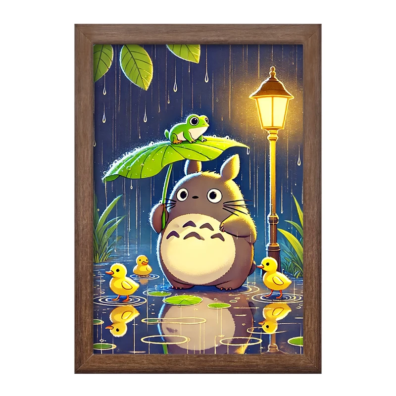 تابلو خندالو طرح انیمه توتورو (Totoro) کد F13705
