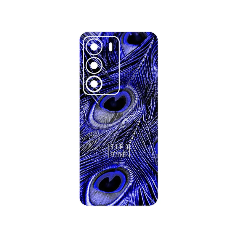 برچسب پوششی ماهوت مدل Purple Feather مناسب برای گوشی موبایل ریلمی C71