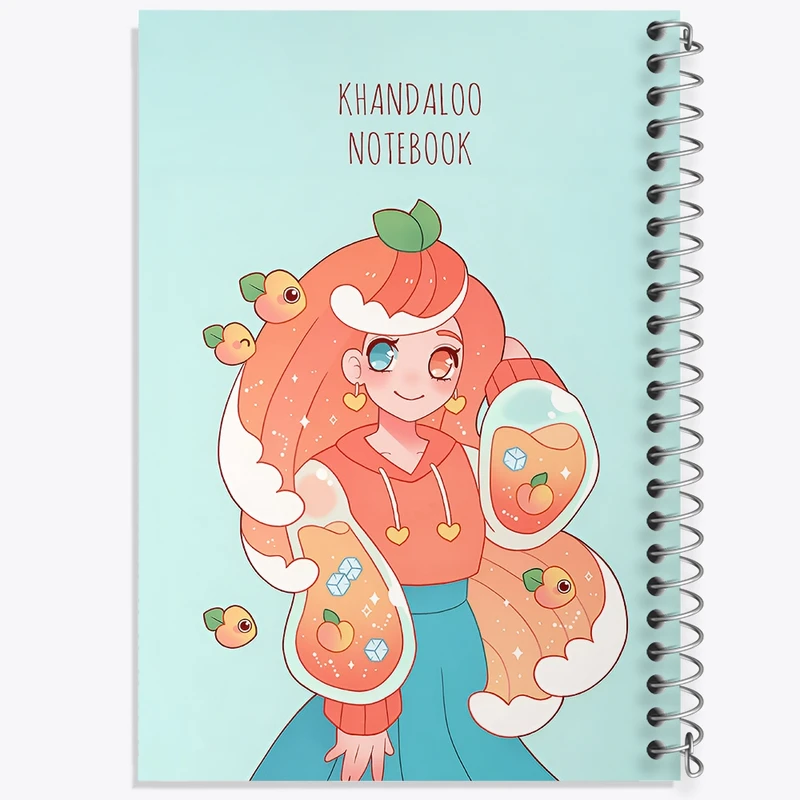 دفتر لیست خرید 50 برگ خندالو طرح دخترانه فانتزی کد N8927