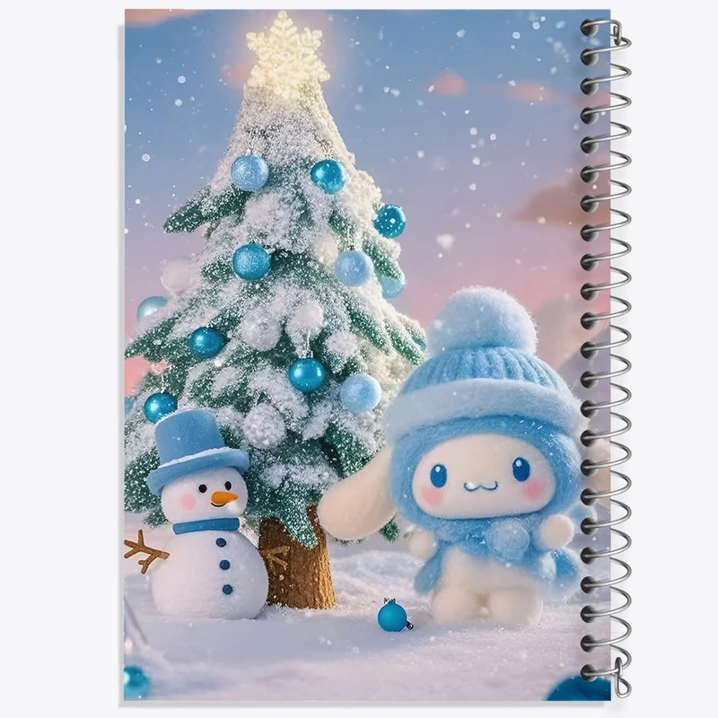 دفتر شطرنجی 50 برگ خندالو طرح کرومی (Kuromi) کد F10295