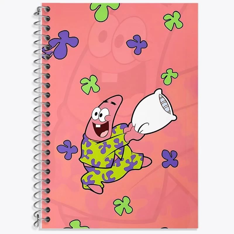 دفتر لغت 50 برگ خندالو طرح پاتریک کد F8598