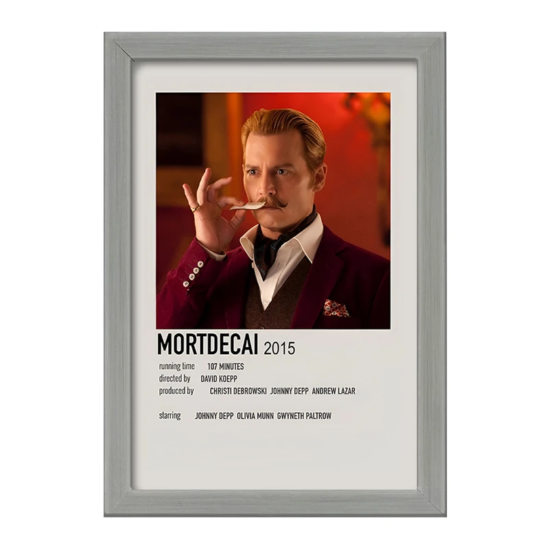 تابلو خندالو طرح موردکای (Mortdecai) کد F13079