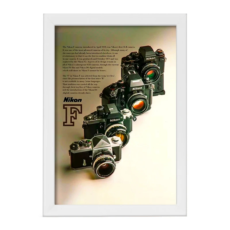 تابلو خندالو طرح دوربین عکاسی نیکون (Nikon) کد F14142