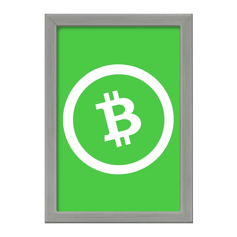 تابلو خندالو طرح ارز دیجیتال بیت کوین کش  کد 4053