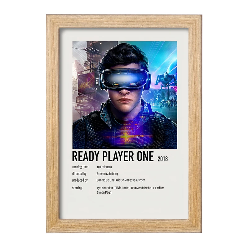 تابلو خندالو طرح بازیکن شماره یک آماده (Ready Player One) کد F13104