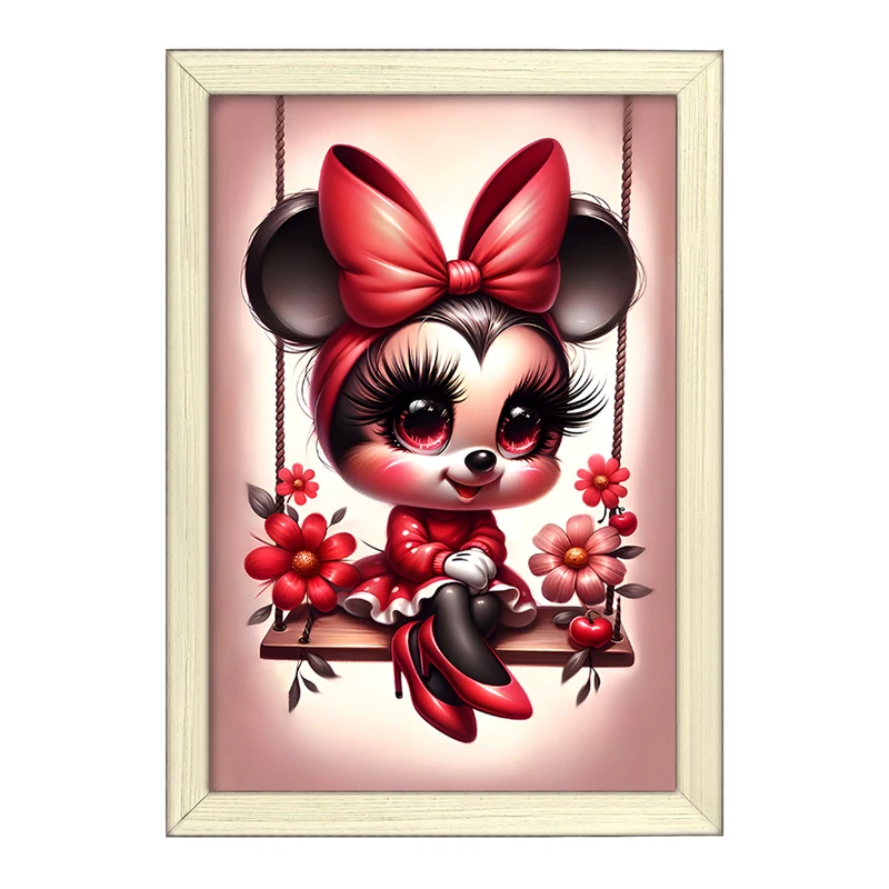 تابلو خندالو طرح میکی موس کد F9494