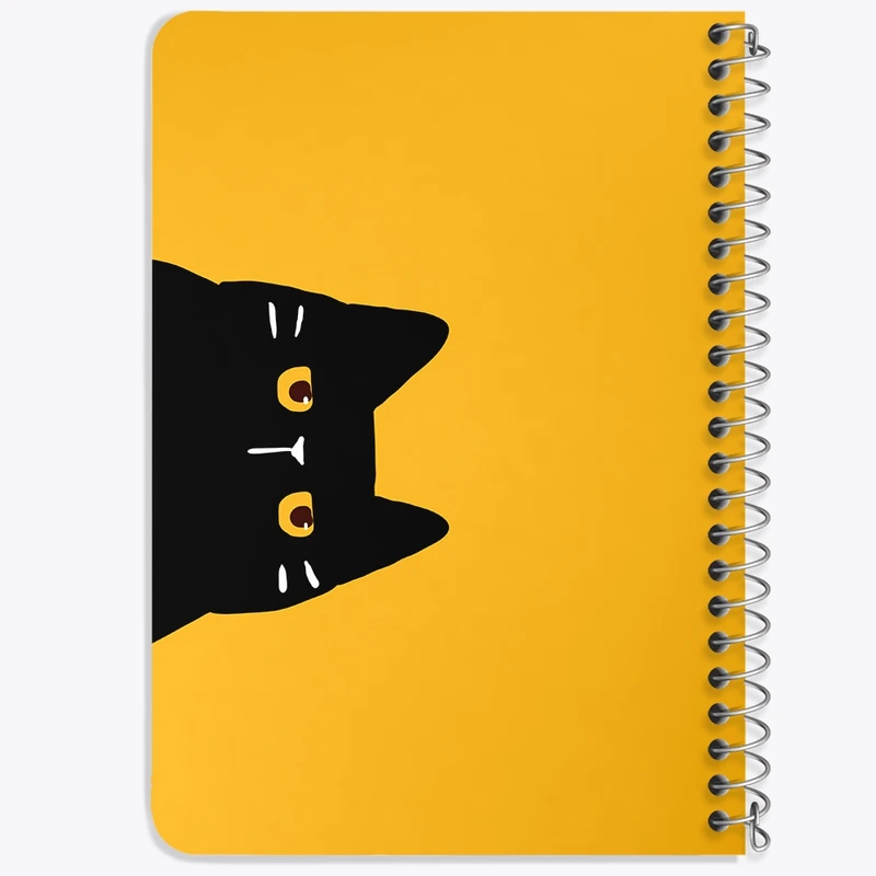 دفتر یادداشت 50 برگ خندالو طرح گربه (Cat) کد N864