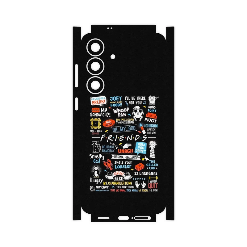 برچسب پوششی ماهوت مدل Friends 2-FullSkin مناسب برای گوشی موبایل سامسونگ Galaxy S25 FE