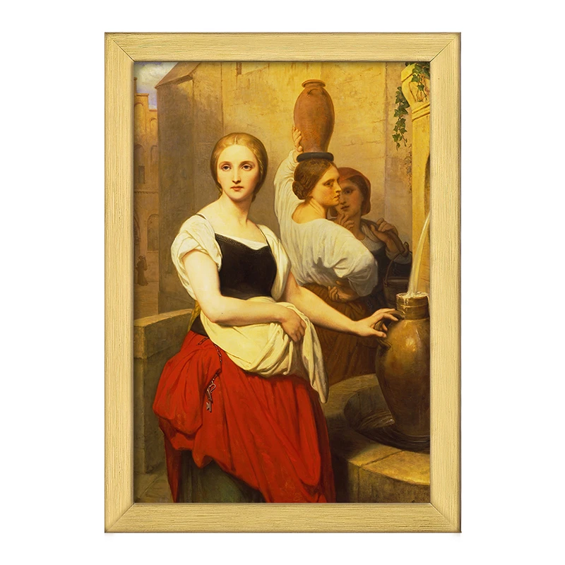 تابلو خندالو طرح نقاشی مارگارت در فواره اثر آری شفر کد F12160