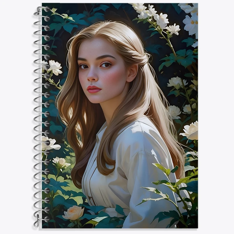 دفتر لغت 50 برگ خندالو طرح دخترانه کد F12054