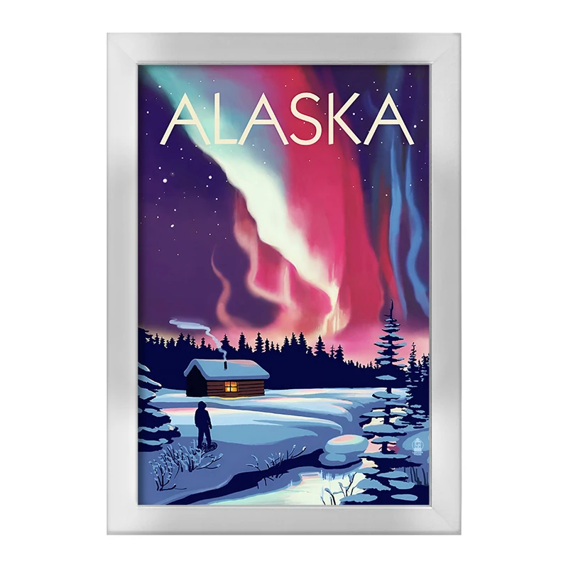 تابلو خندالو طرح آلاسکا (Alaska) کد F4833