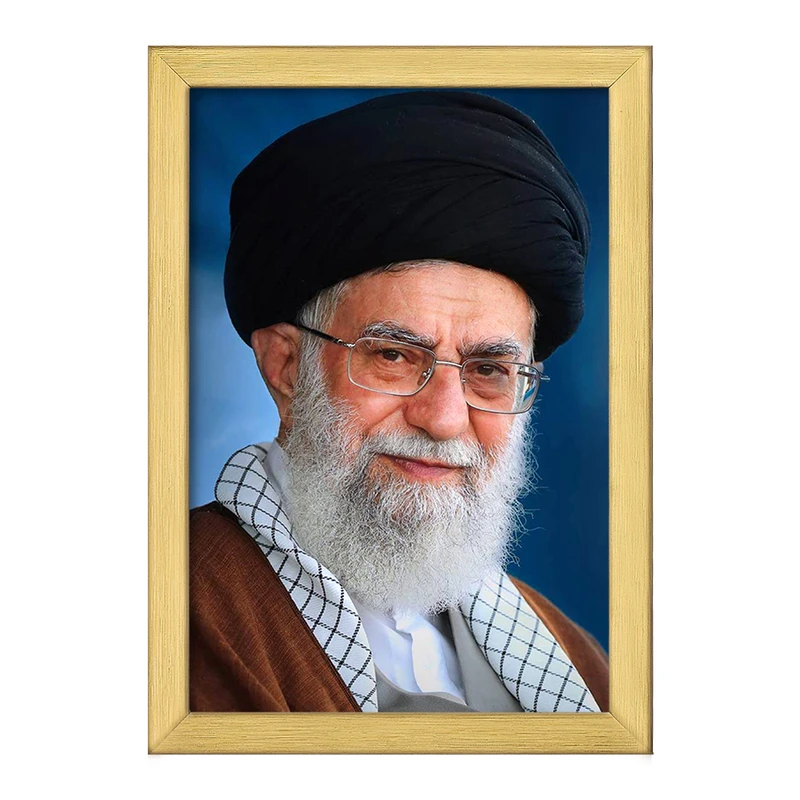 تابلو خندالو طرح حضرت آیت الله خامنه ای کد 2580