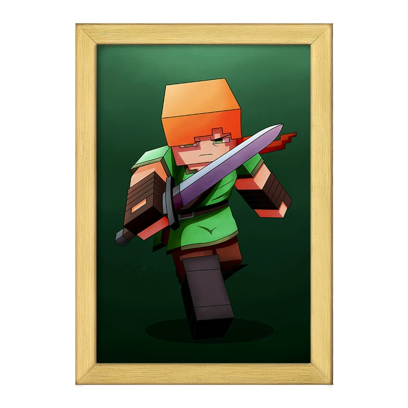 تابلو خندالو طرح ماینکرافت (Minecraft) کد F14096