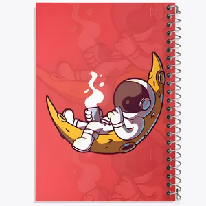 دفتر مشق 50 برگ خندالو طرح فضانورد کد F9281