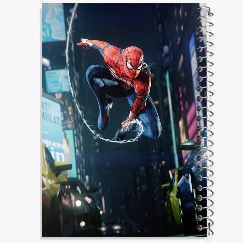 دفتر طراحی 50 برگ خندالو طرح پیتر پارکر مردعنکبوتی کد 30845