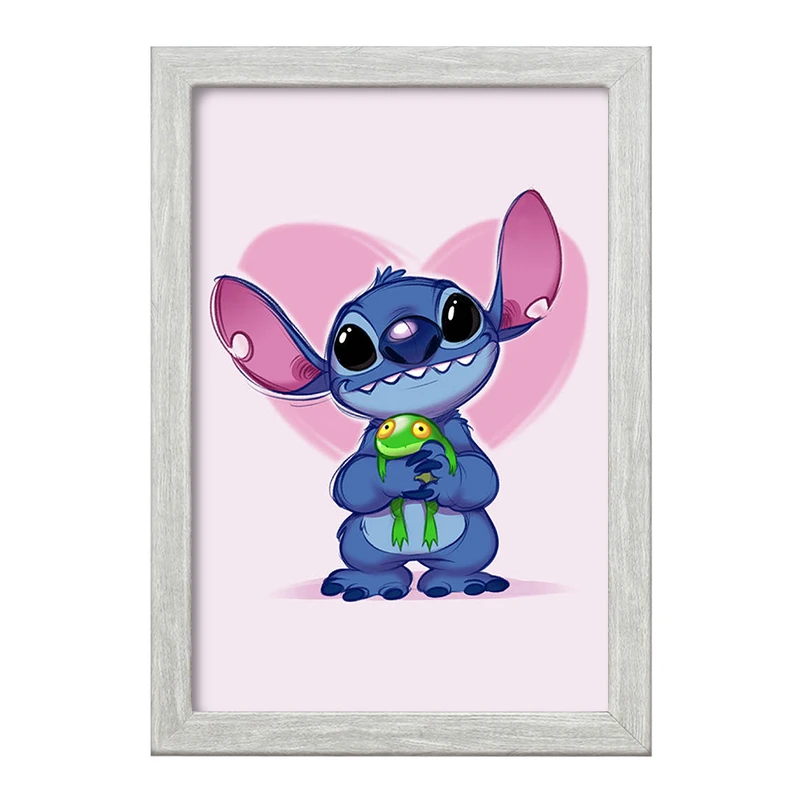 تابلو خندالو طرح استیچ (Stitch) کد 37202