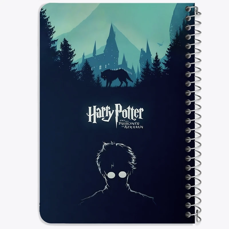 دفتر یادداشت 50 برگ خندالو طرح هری پاتر (Harry Potter) کد 37478