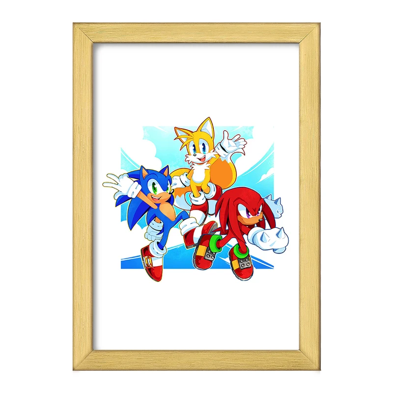 تابلو خندالو طرح سونیک (Sonic) کد F2125
