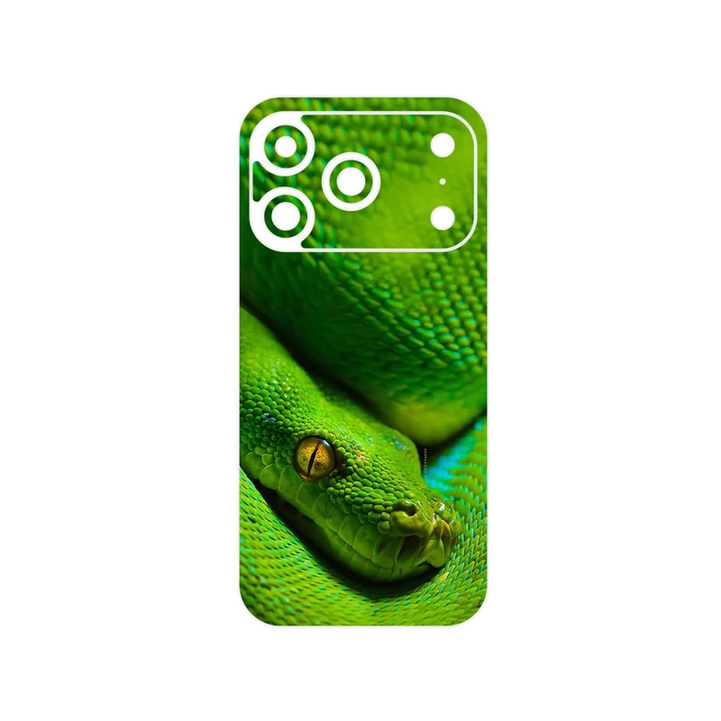 برچسب پوششی ماهوت مدل Snake مناسب برای گوشی موبایل اپل iPhone 17 Pro