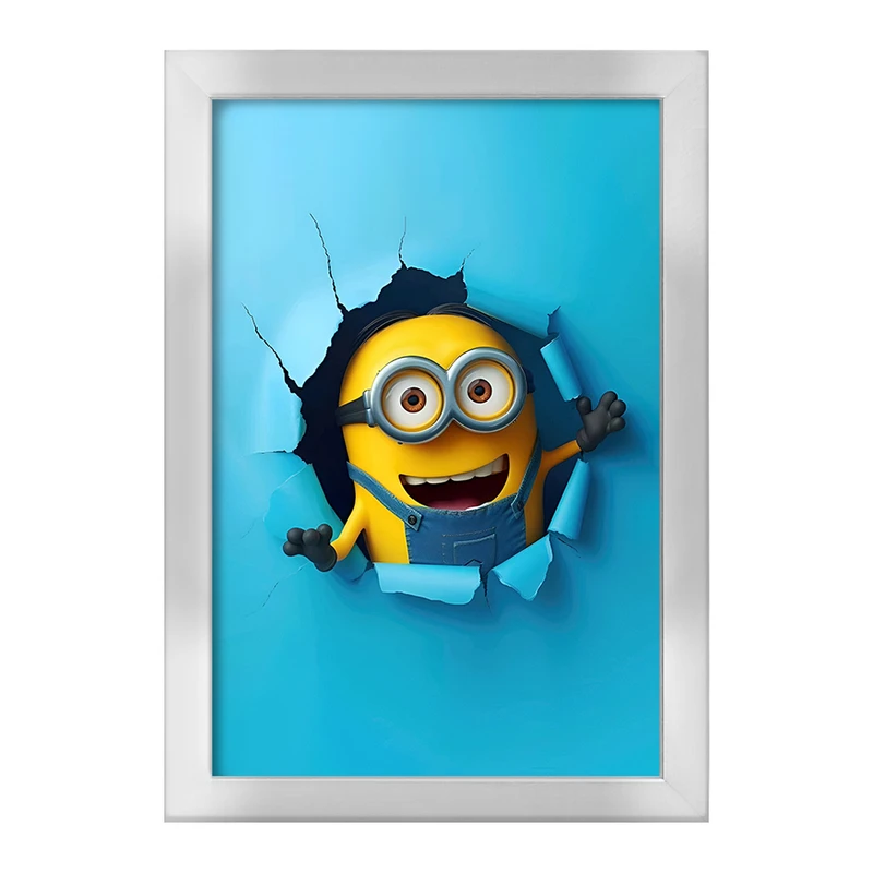 تابلو خندالو طرح مینیون‌ها (Minions) کد F3386