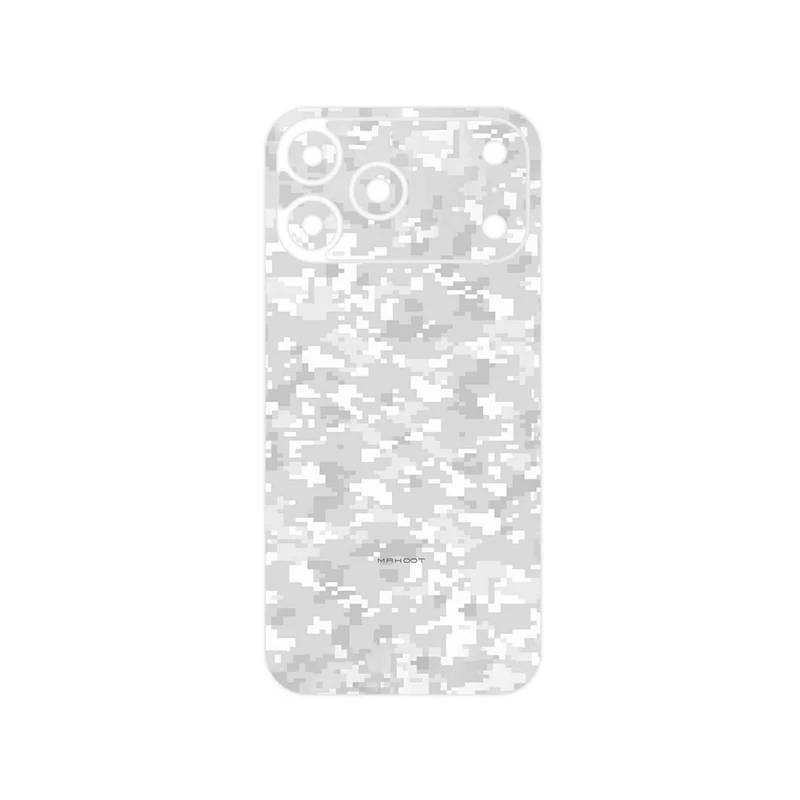 برچسب پوششی ماهوت مدل Army_Snow_Pixel مناسب برای گوشی موبایل اپل iPhone 17 Pro Max