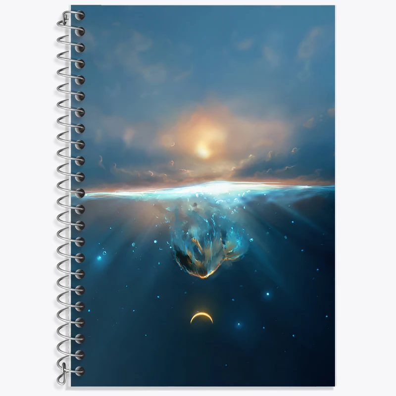 دفتر نت موسیقی 50 برگ خندالو طرح سقوط کد F12546